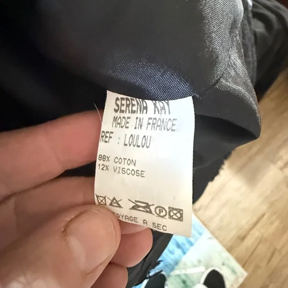 Serena Kay Paris Black Tweed Fringe Blazer | French Bouclé Jacket | Size 36/4-6 - Picture 11 of 11